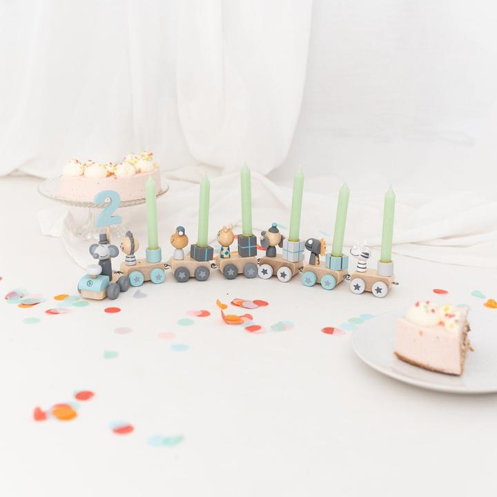 Activity Board Birthday train, Baby gift birth, Birthday train candle, Birthday train with numbers