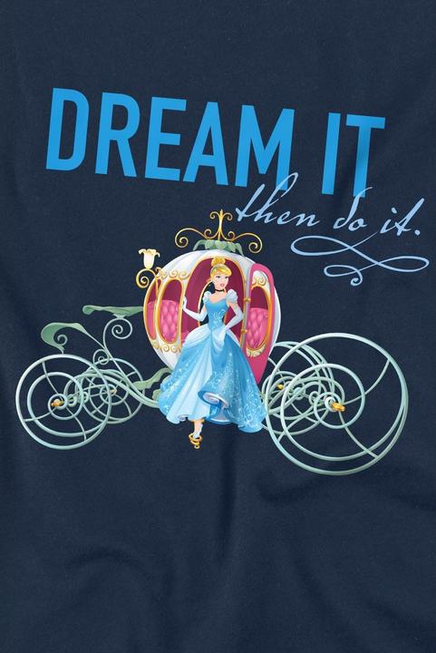 Actual product image Cinderella Childrens/Kids Dream It, Then Do It Pumpkin Coach T-Shirt (152, 158)