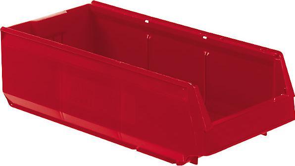 Actual product image kaiserkraft Polypropylene open fronted storage box
