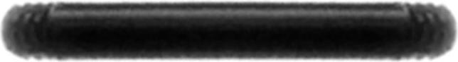Image du produit Star Piercing Barre Barbell noire (Acrylique, sans laiton)