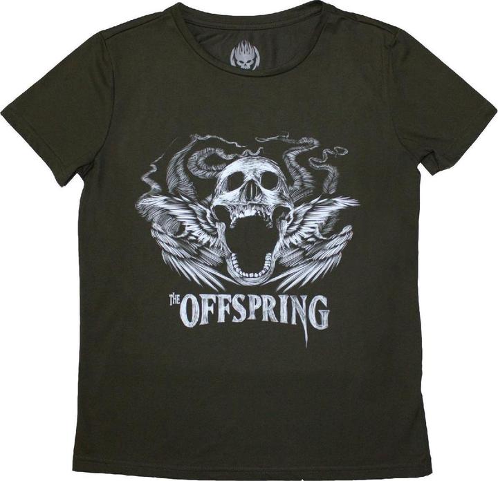 Actual product image Universal Textiles Womens/Ladies Feathered Winged Skull T-Shirt (XXL)