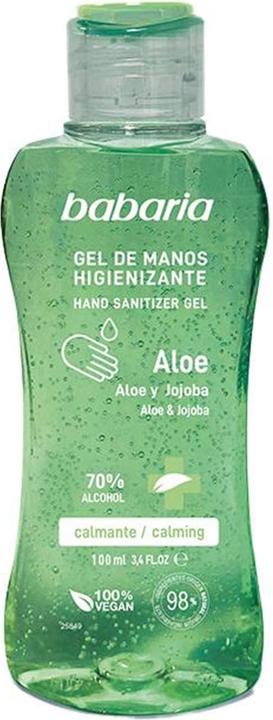 Produktbild Babaria Aloe Sanitizing Hand Gel 70% Alkohol 100Ml (100 ml)