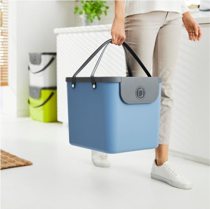 Actual product image Rotho Albula 40 l recycling bin, blue (40 l)
