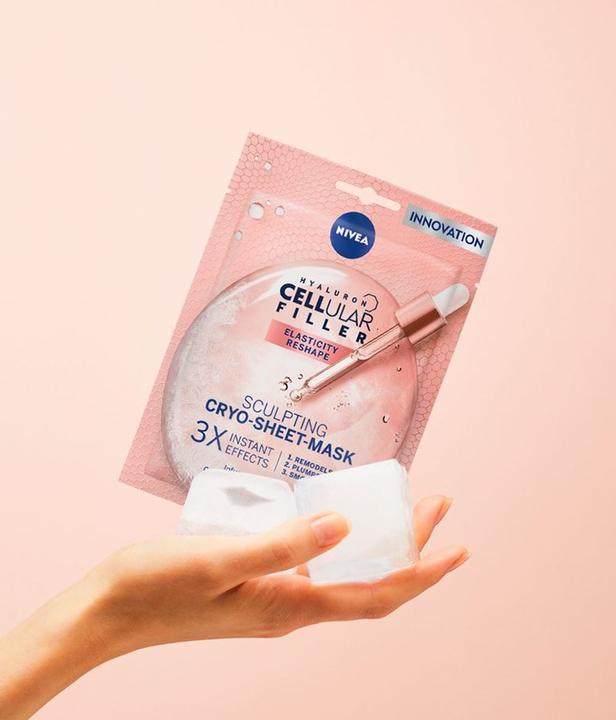 Actual product image NIVEA HYALURON CELLULAR FILLER Contour Mascarilla Facial Treatment