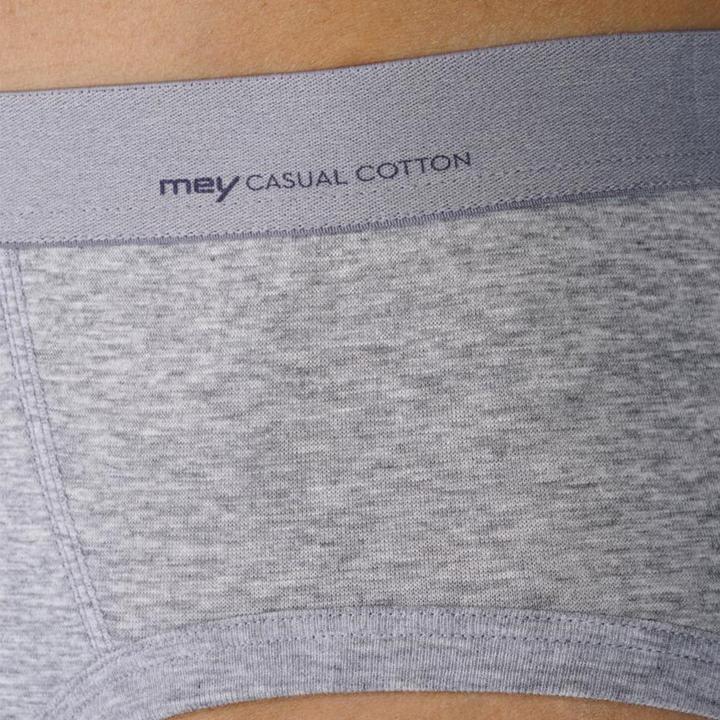 Immagine prodotto Mey Confezione da 3 slip casual in cotone con fascia in vita intrecciata - mutande (XXL, confezione da 3)