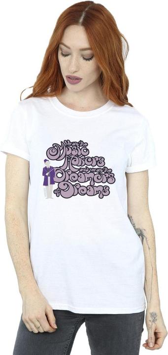 Image du produit Willy Wonka & the Chocolate Factory - T-shirt DREAMERS TEXT - Femme (3XL)