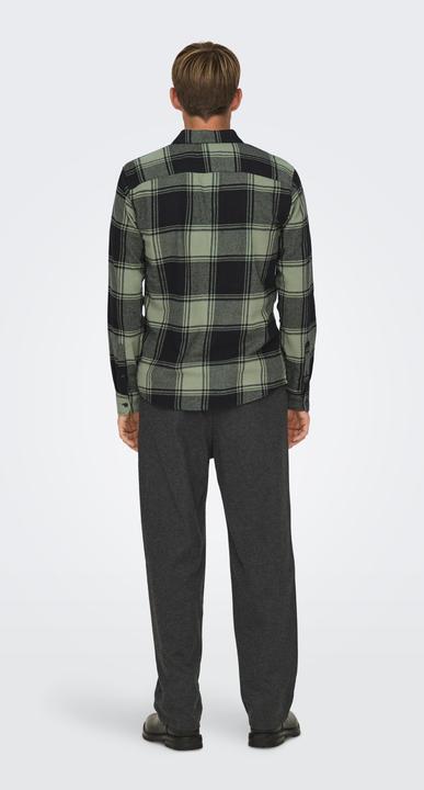 Produktbild Only & Sons Slim Fit Hemdkragen Hemd Hemd (M)