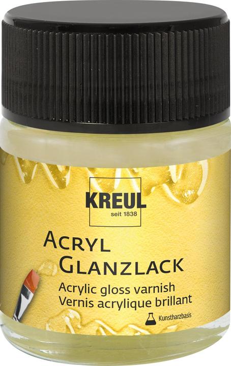 Actual product image Kreul Acrylic gloss varnish (Transparent, 0.05 l)