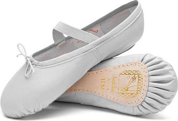 Actual product image Sansha Children's ballet shoes in soft leather (28)