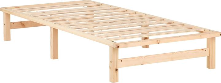 Immagine prodotto Jamb Letto pallet Letto in legno 90x200cm in legno massiccio bianco (90 x 200 cm)