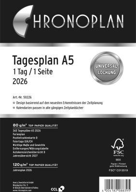 Produktbild Chronoplan Tagesplan (A5, Deutsch)