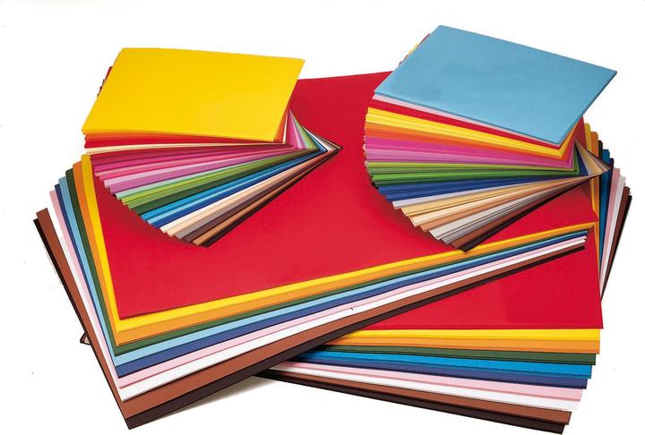Produktbild Folia Fotokarton 300g/m2 orange 50x70 cm, 1 Bogen mit EAN-Code (1 x)