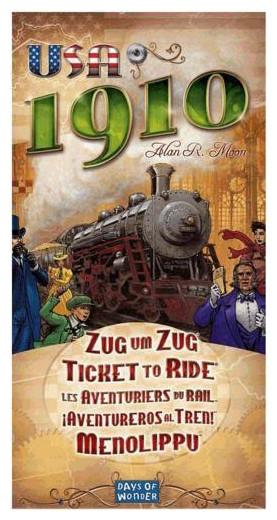 Produktbild Asmodée Zug um Zug - USA 1910 (Französisch, Deutsch, Englisch)