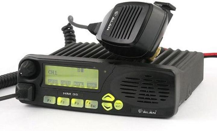 Produktbild Midland UKW-Taxiradio Alan HM135 ohne Mikrofon, mit 5 Tönen für TAXI, 135-174 MHz Code G934