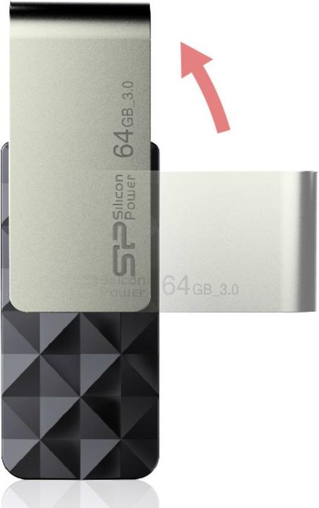 Actual product image Silicon Power Blaze B30 (64 GB, USB-A, USB 3.0)