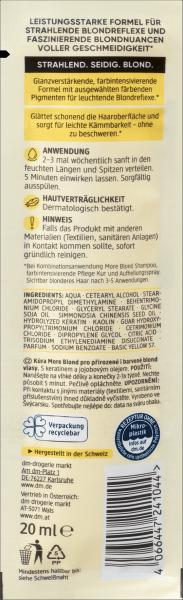 Actual product image dm BaleaProfessional Care Cure More Blond