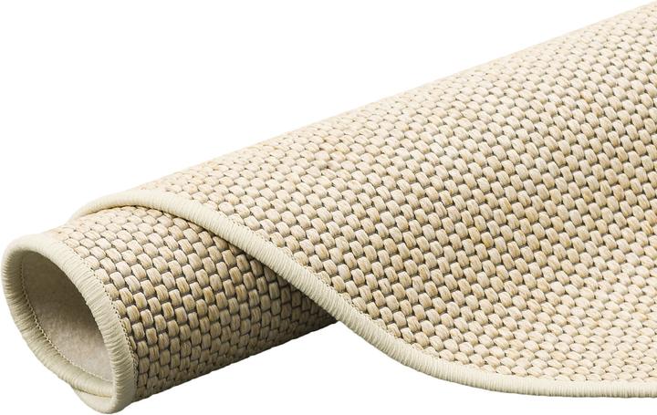 Produktbild Bentzon Natur Flachgewebe Teppich Rund in 6 Farben 4 Grössen (Ø 133 cm)