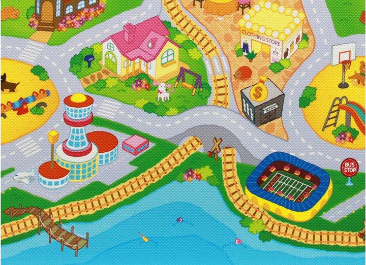 Actual product image Dwinguler My Town (140 x 230 cm)