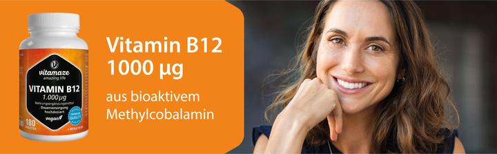 Actual product image Vitamaze Vitamin B12 (180 Piece, Pills, 60 g)