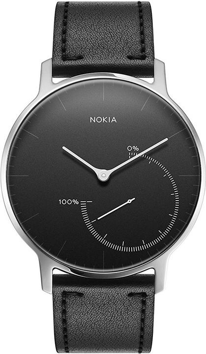 Immagine prodotto Withings Polsino (18 mm, Acciaio inossidabile, Pelle di vitello)