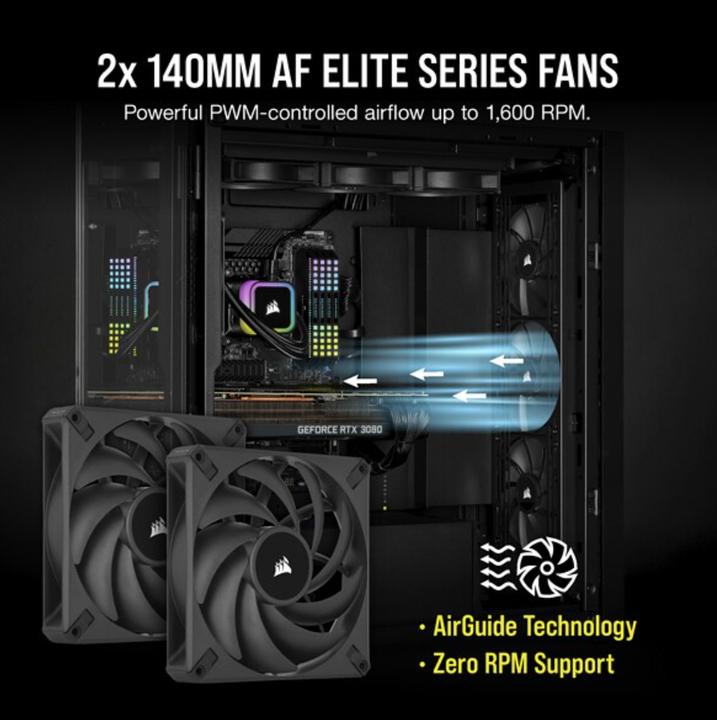 Actual product image Corsair WAK Cooling Hydro H115i iCUE Elite