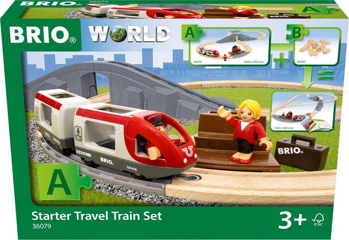 Actual product image Ravensburger Passenger train starter set