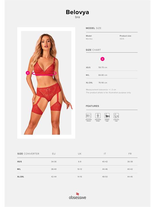 Immagine prodotto Obsessive Reggiseno Belovya Xs/S (XS, S)