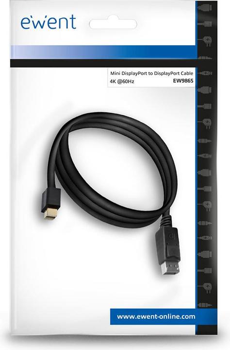 Image du produit Ewent Mini DisplayPort — DisplayPort (2 m, DisplayPort)