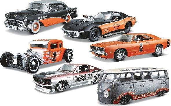 Produktbild Toymax Harley-Davidson cars 1:24 ass.