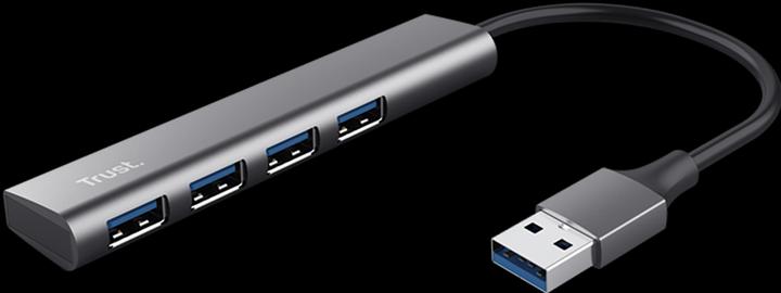 Actual product image Trust HALYX 4 PORT USB 3.2 GEN1 HUB (USB-C, 4 Ports)