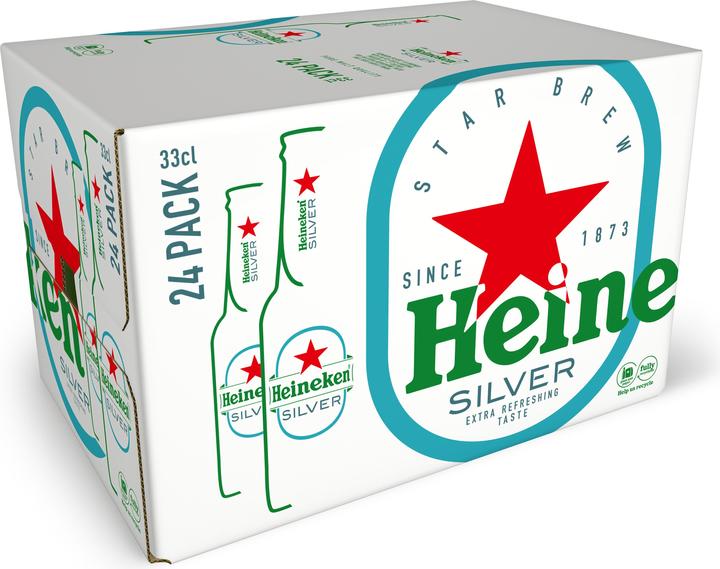 Produktbild Heineken Silver (24 x 33 cl)