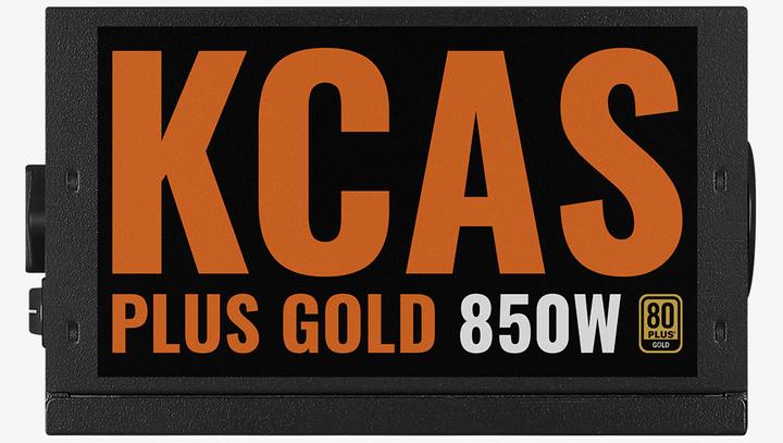 Immagine prodotto AeroCool KCAS PLUS GOLD 850W - 850 W - 100 - 240 V - 47 - 63 Hz - 11 - 5,5 A - 1 (850 W)