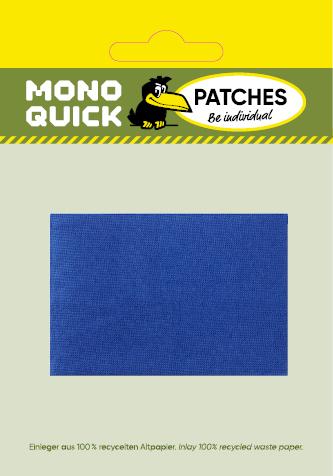 Actual product image Mono Quick Bügelflicken "kochfest & extra leicht" 10x20 cm (1 x)