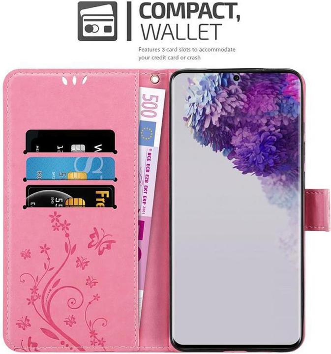 Actual product image Cadorabo Flower Book Cover (Samsung Galaxy S20 Ultra)