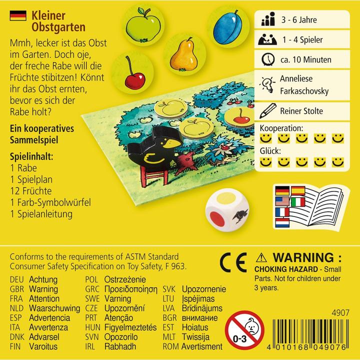 Produktbild Haba Kleiner Obstgarten (Deutsch, Französisch, Italienisch)
