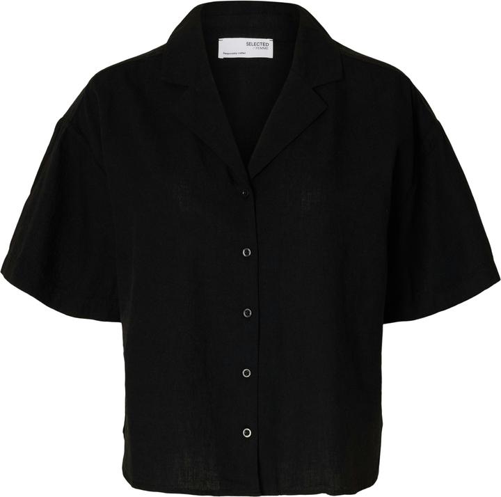 Selected Homme Leinenmix Kurzarmhemd