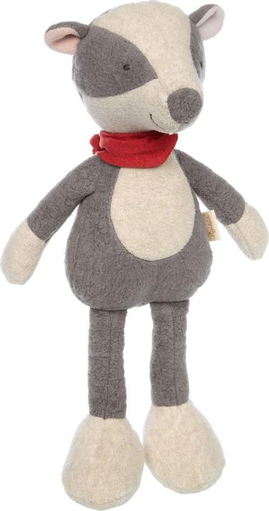 Actual product image Sigikid Plush figure badger Vanilla ** (11 cm)