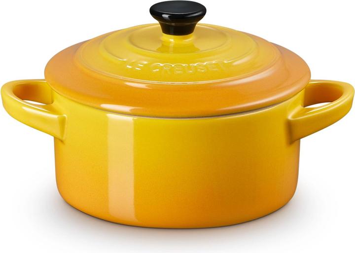 Le Creuset Mini Cocotte dunkelgelb (Bräter + Schmortopf, Keramik)