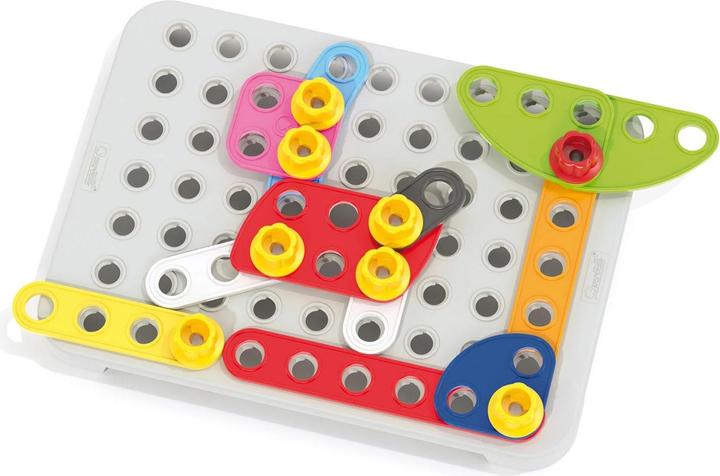 Actual product image Quercetti Tecno Jumbo Starter Set (52 pieces)