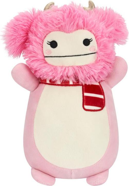 Produktbild Squishmallows Hugmees Xmas - Λούτρινα 25Cm W2 Ροζ Μεγαλοπατουσας