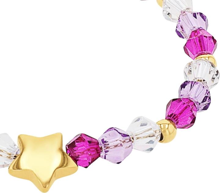 Produktbild Prinzessin Lillifee Armschmuck für Mädchen, Edelstahl, Schmuckstein | Stern (12 cm, Edelstahl)