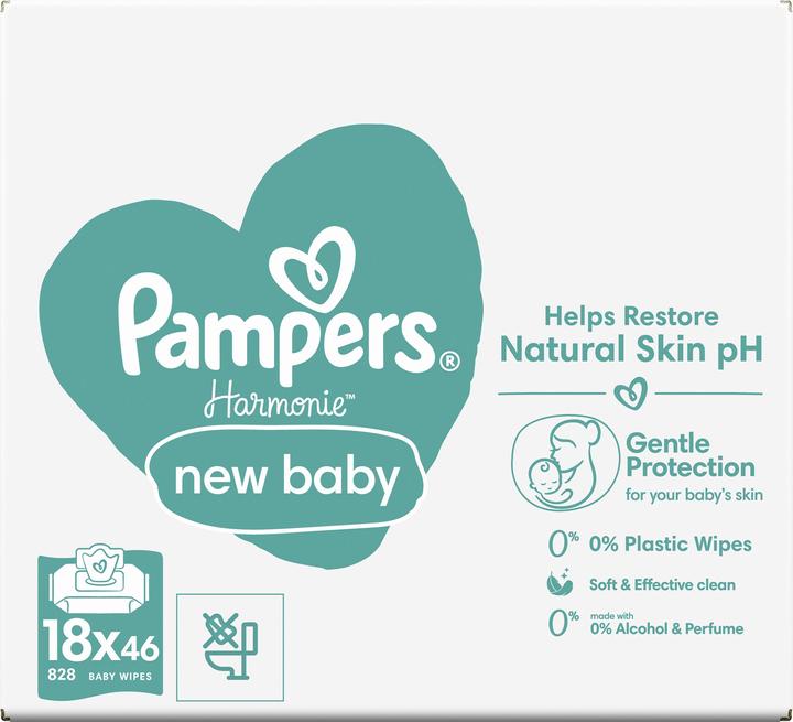 Image du produit Pampers Nouveau bébé (828 pièce(s))