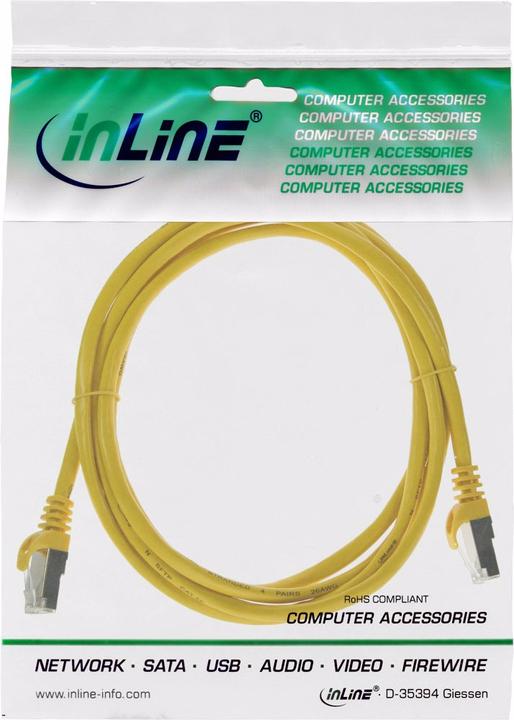Immagine prodotto InLine Cavo patch (SF/UTP, CAT5e, 0.25 m)