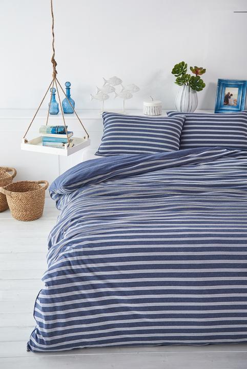 Actual product image Living Home Melange Jersey Double Face (Duvet cover, 200 x 210 cm)