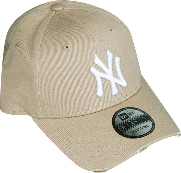 Image du produit New Era 9Forty Strapback Cap - Distressed Ny Yankees Camel