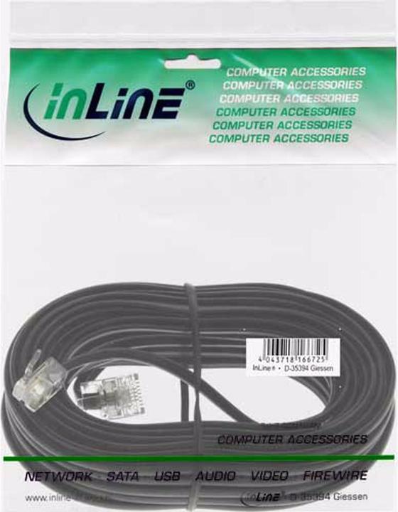Immagine prodotto InLine Cavo RJ45 8P4C - RJ11 6P4C, 15m (18868)