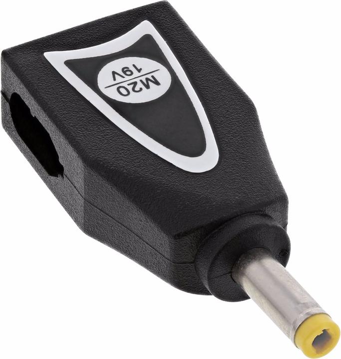 Image du produit InLine Prise interchangeable M20 (19V) pour bloc d'alimentation universel (90 W)