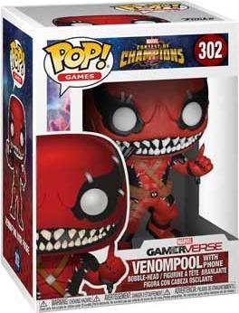Actual product image Funko Pop Marvel Contest of Champions Venompool with Phone Limited Edition