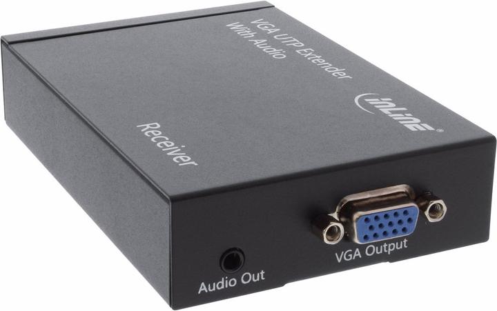Actual product image InLine VGA Extender/Receiver via UTP