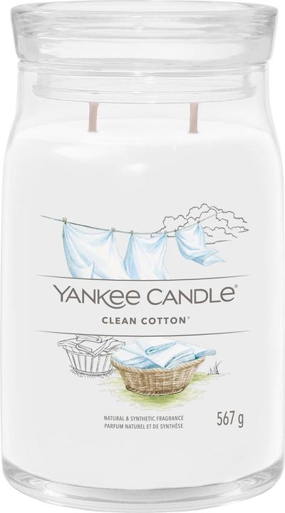 Produktbild Yankee Candle Duftkerze Clean Cotton Signature Large Jar
